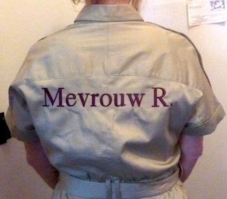 Achterpand bedrijfskleding Mevrouw R.