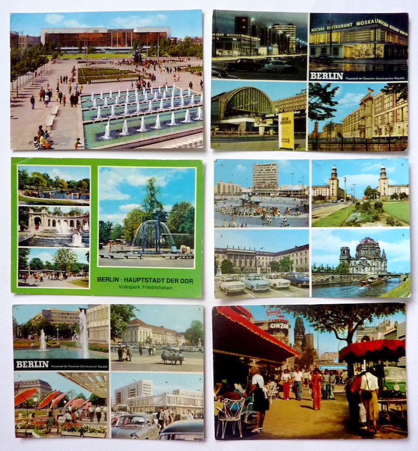 oude ansichtkaarten uit Berlijn