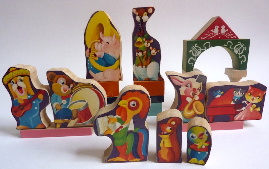 Animal Orchestra Blocks swingen erop los