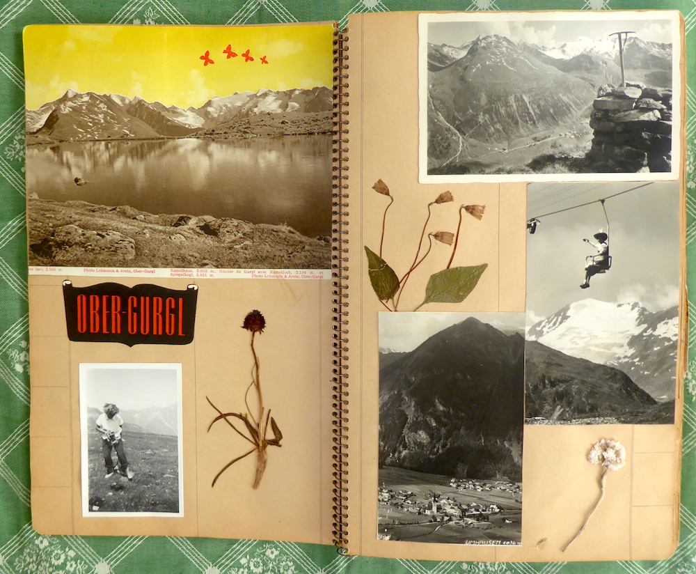 plakboek reislustige tante