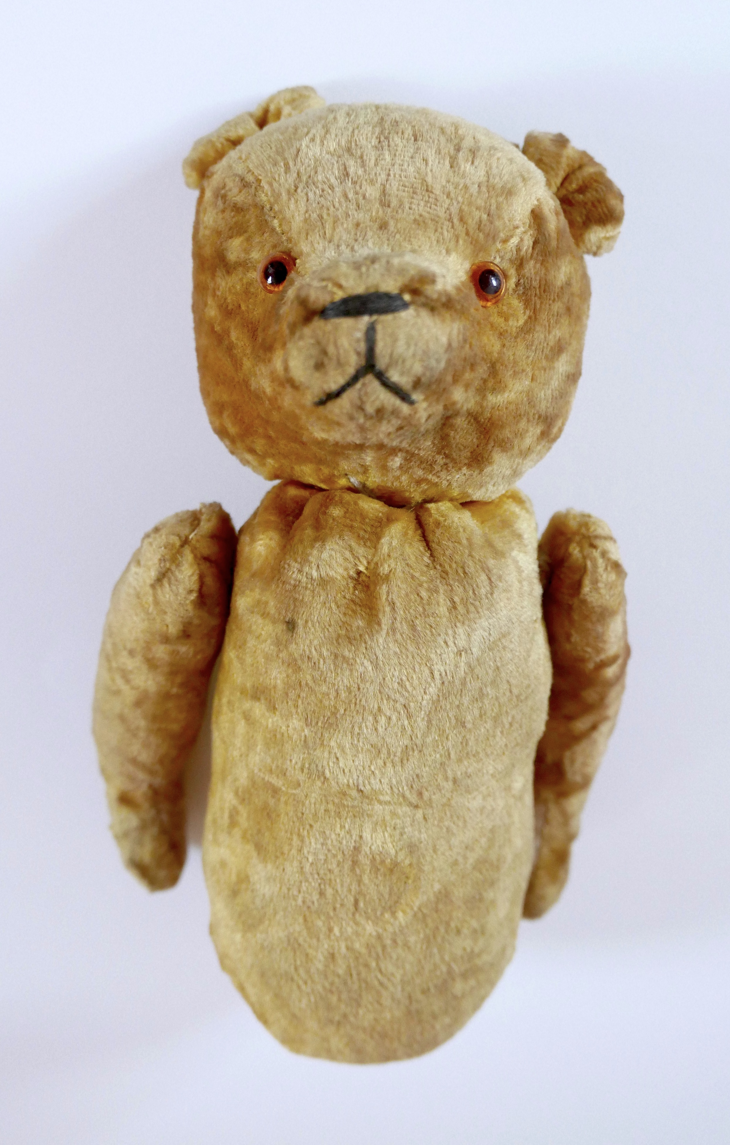 oude teddybeer, romp zonder beentjes